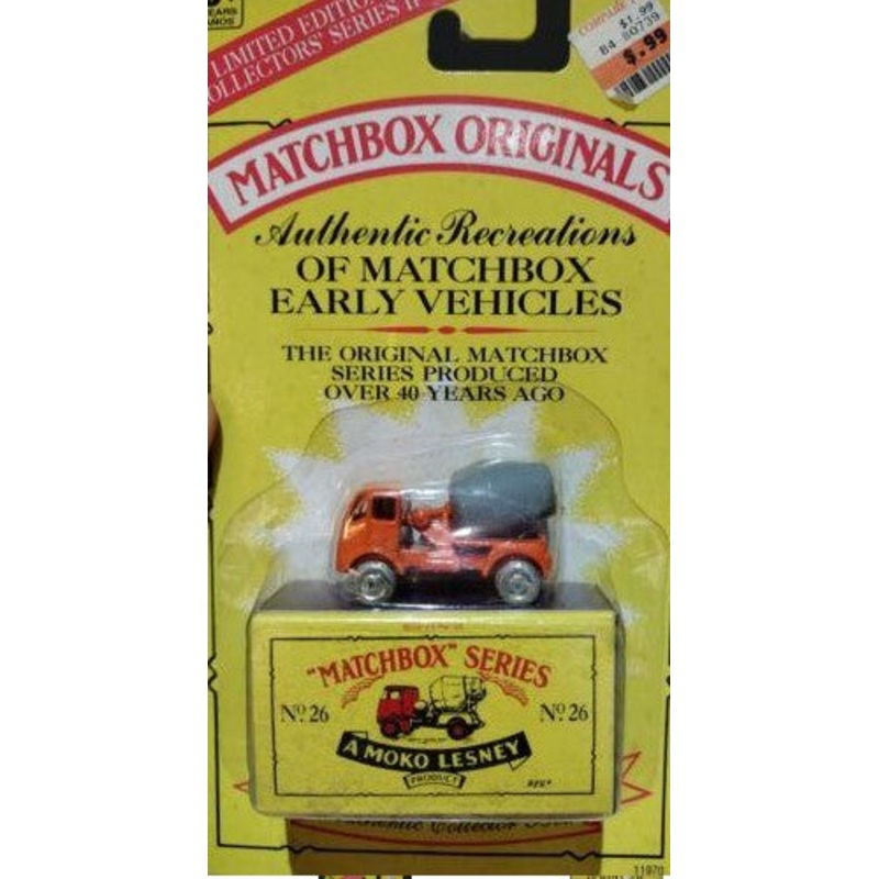 Matchbox 11970 1:64 Series No.26 A Moko Lesney Product Cement Mixer EX/Box