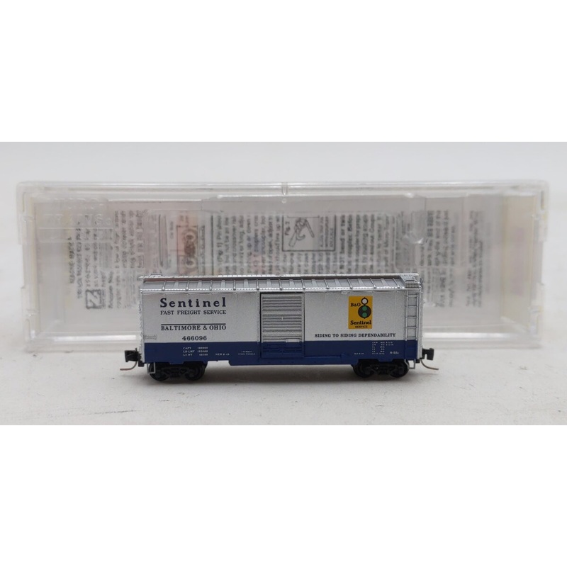 Micro-Trains 50000752 Z Baltimore & Ohio 40′ Single-Door Box Car #466096 EX/Box