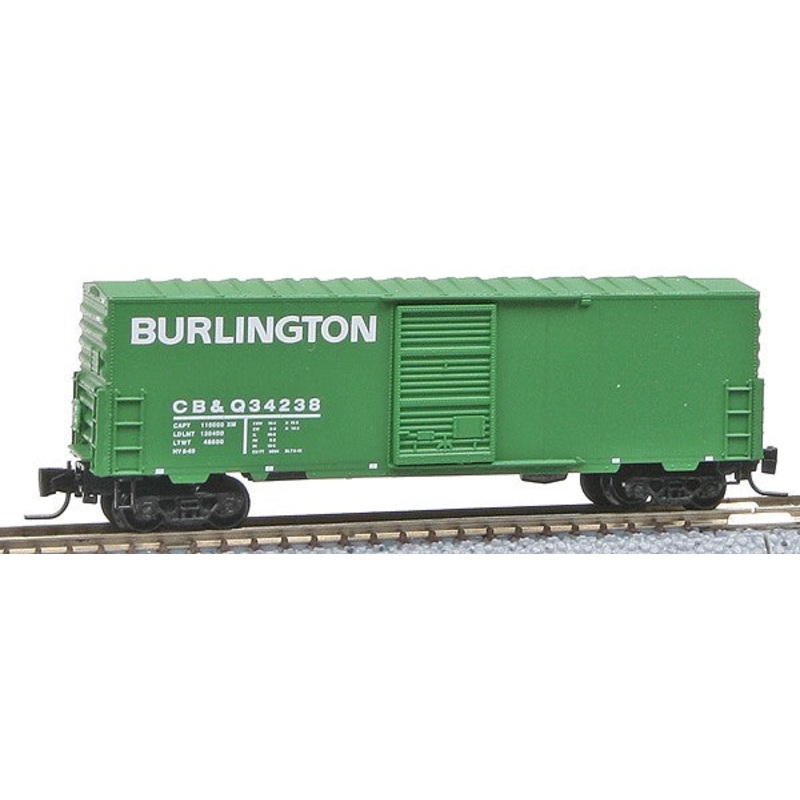 Micro-Trains 50300062 CB&Q 40′ Standard Boxcar #34238 LN/Box