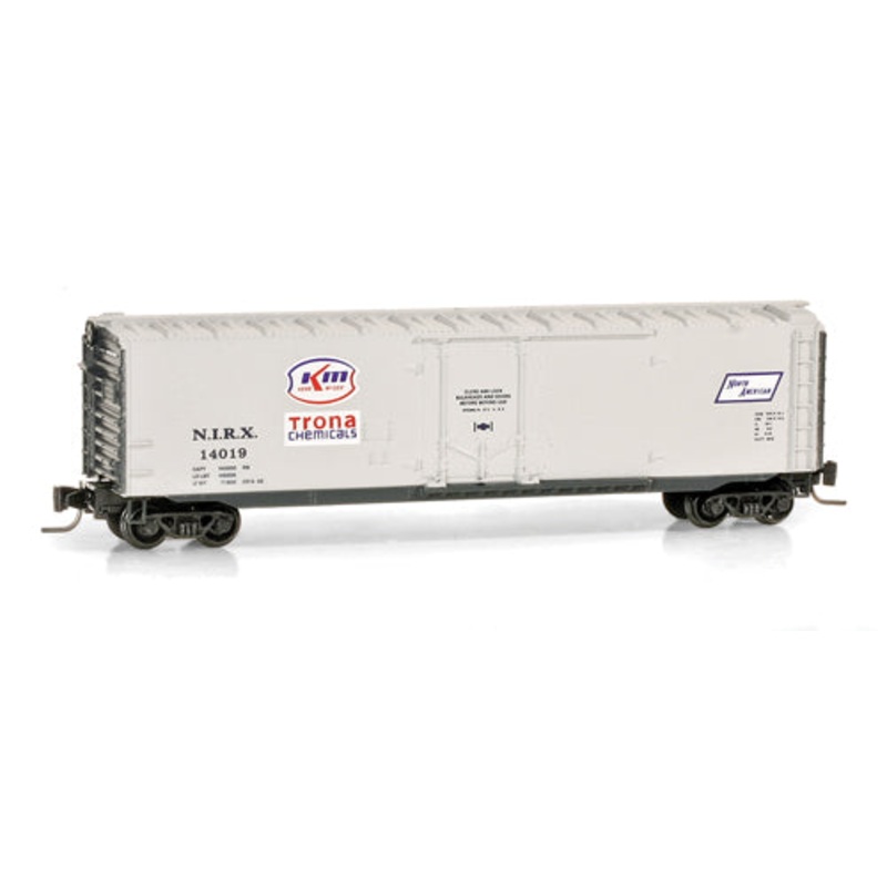 Micro-Trains 50700460 Z NIRX Trona Chemicals 50′ Plug-Door Boxcar #14019 LN/Box