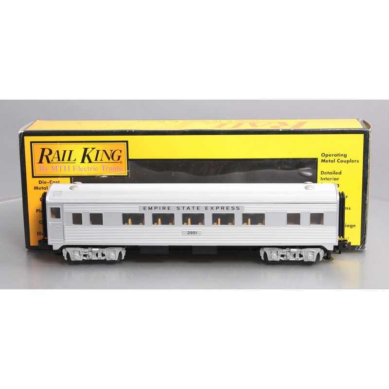 MTH 30-6119 O Gauge NYC Empire State Express Streamlined Passenger Car #2951 LN/Box