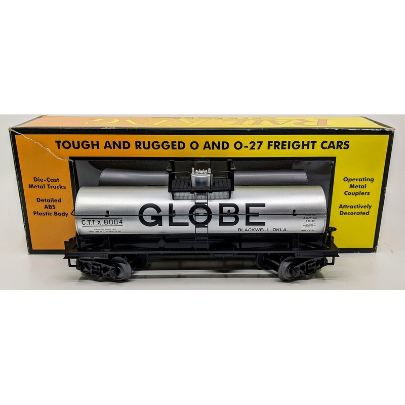 MTH 30-73514 O Globe Oil Tank Car #8004 LN/Box