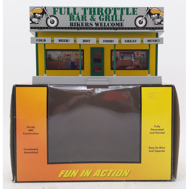 MTH 30-90292 Full Throttle Bar & Grill Road Side Stand EX/Box