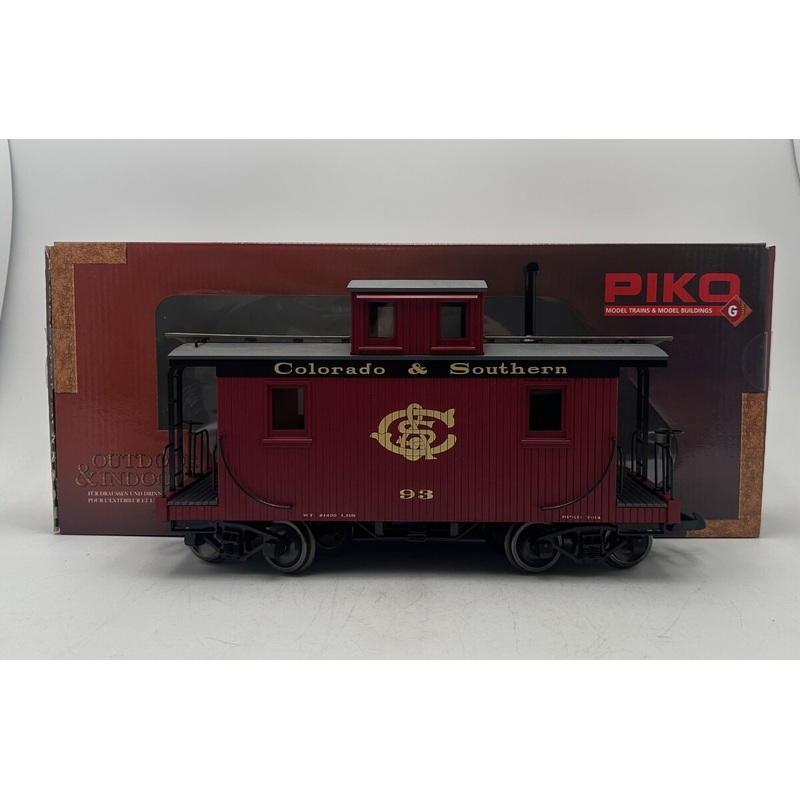 Piko 38969 G Colorado & Southern Wood Caboose #93 EX/Box