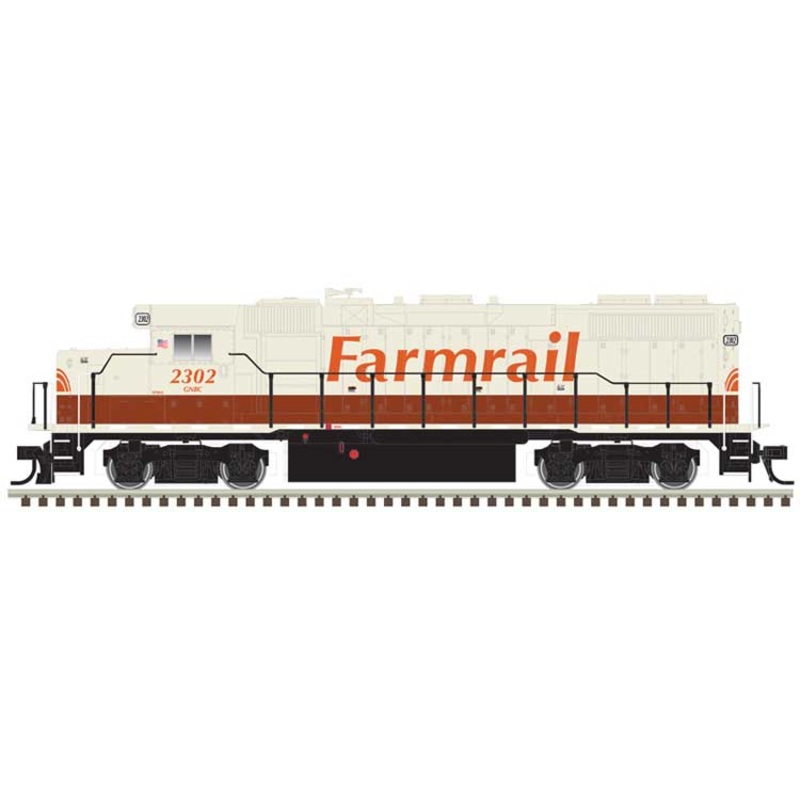 Atlas 10004560 HO Farmrail GP38-2 Diesel Locomotive #2314