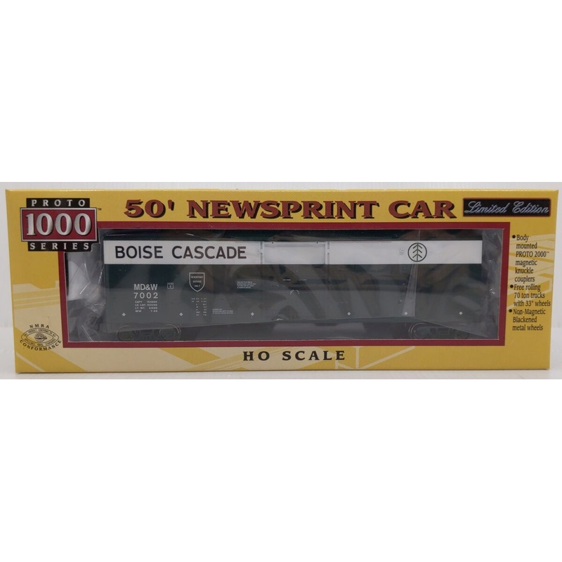 Proto 1000 31102 HO Scale MD&W Newsprint Boxcar #7002 NIB