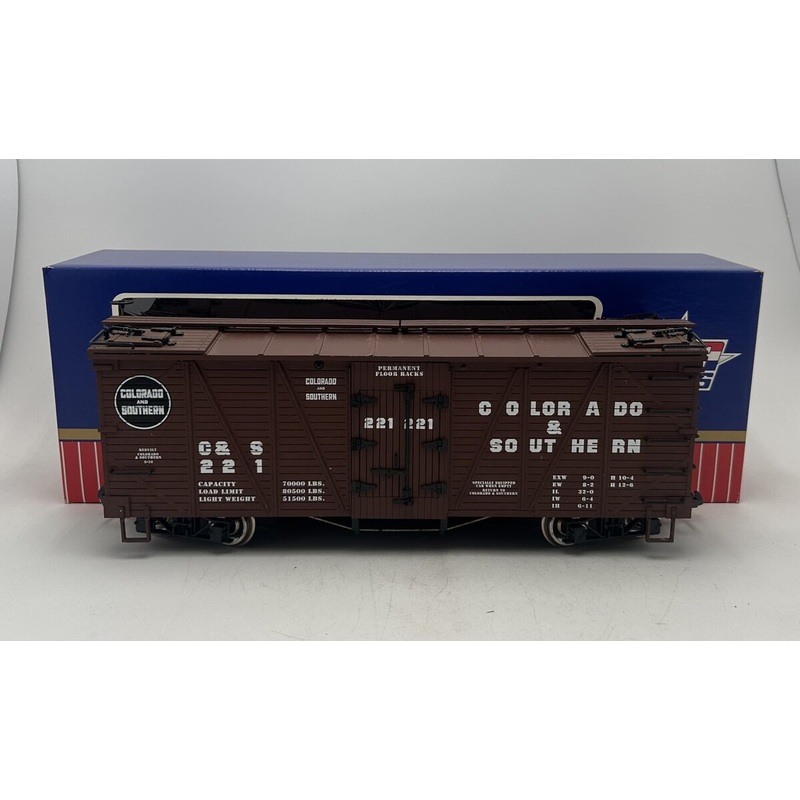 USA Trains 15011 G Colorado & Southern Outside Braced Wood Reefer EX/Box