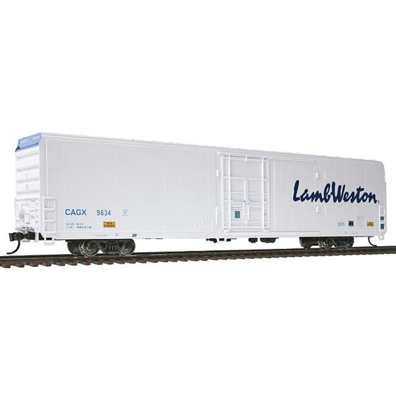 Walthers 910-3702 HO CAGX Lamb Weston 70′ Cryogenic Reefer #9634 LN/Box