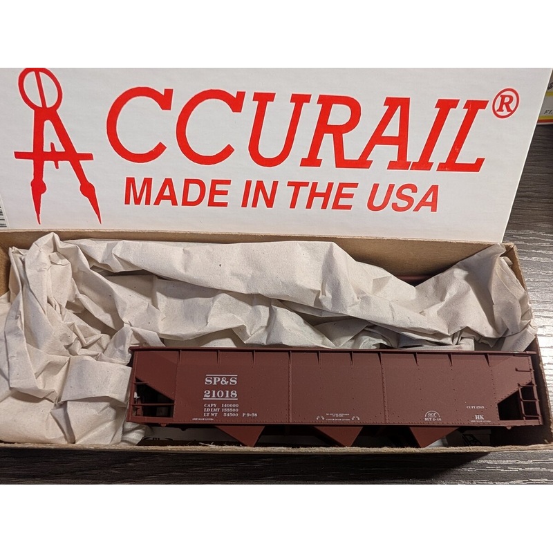 Accurail 7522 HO SP&S AAR Triple Hopper #21018 Kit