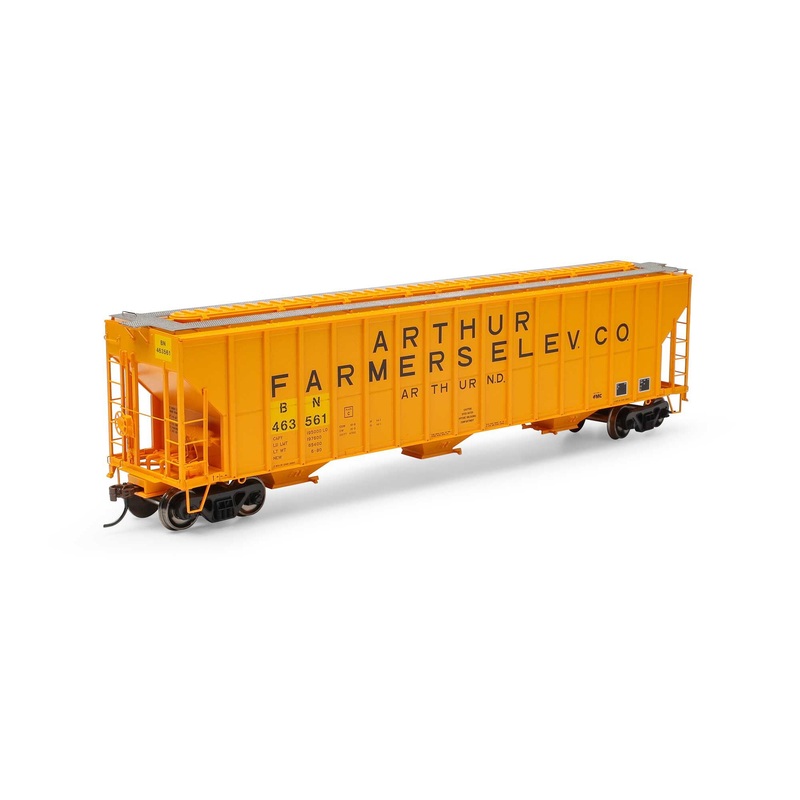 Athearn ATH-1321 HO Burlington Northern FMC 4700 Covered Hopper #463561