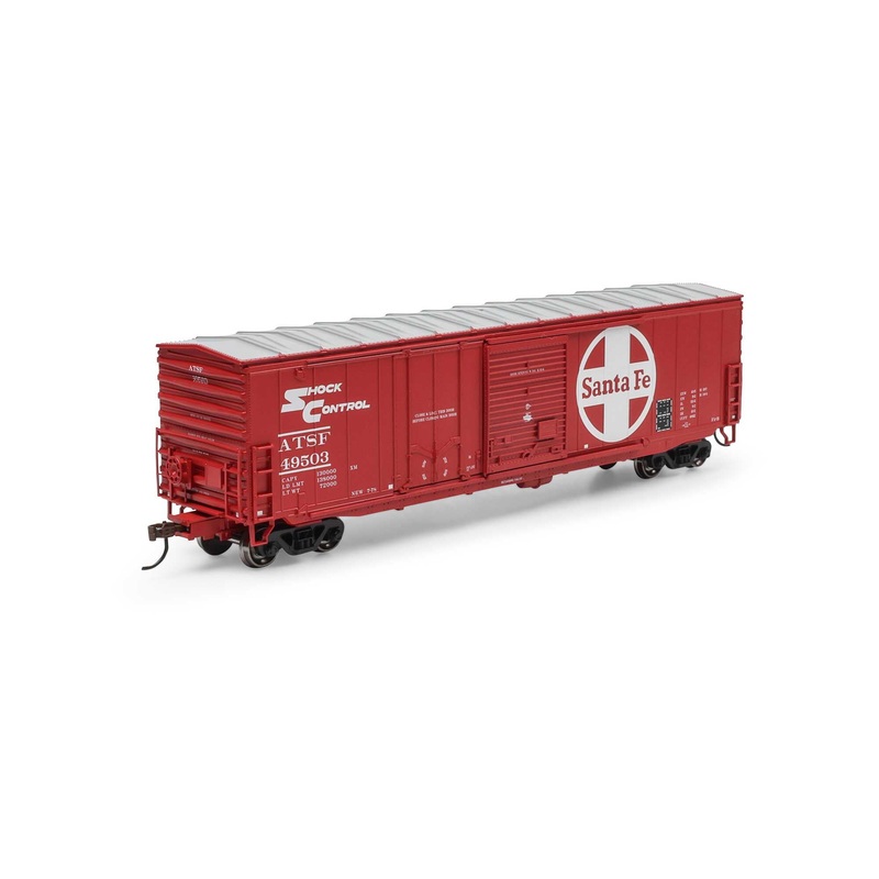 Athearn ATH-1337 HO ATSF 50′ ACF Combo Door Boxcar #49503