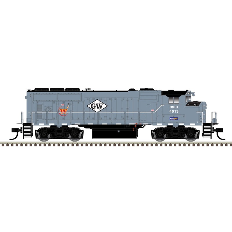 Atlas 10004413 HO GW GP40-2W Diesel Locomotive with Sound & DCC #4013