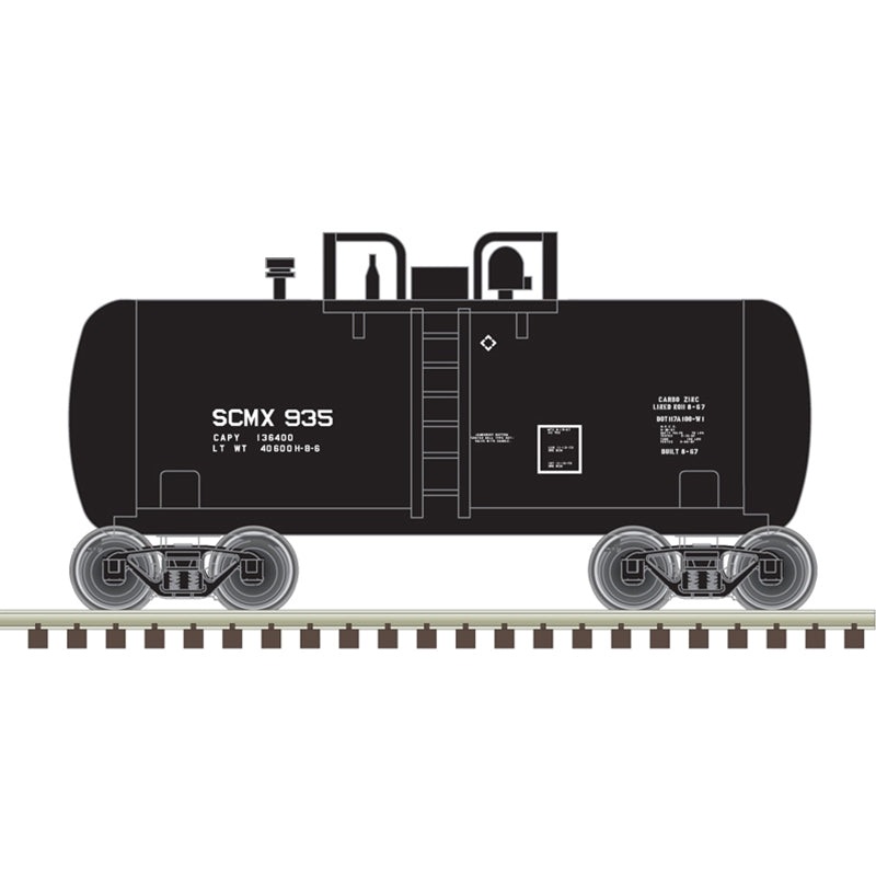 Atlas 50006881 N SCMX Beer Can Shorty Tank Car #935