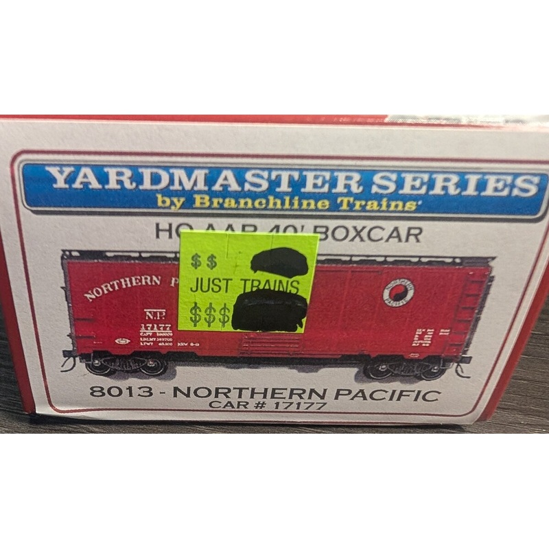 Branchline Trains 8013 HO Northern Pacific AAR 40′ Boxcar #17177 Kit