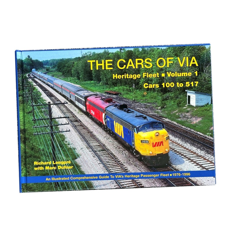Rapido Trains 102145 The Cars of Via: Heritage Fleet, Volume 1, Cars 100 to 517