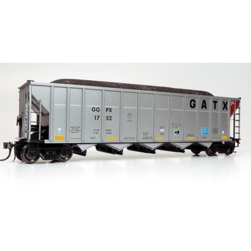 Rapido Trains 169012A HO GGPX AutoFlood III Coal Hopper