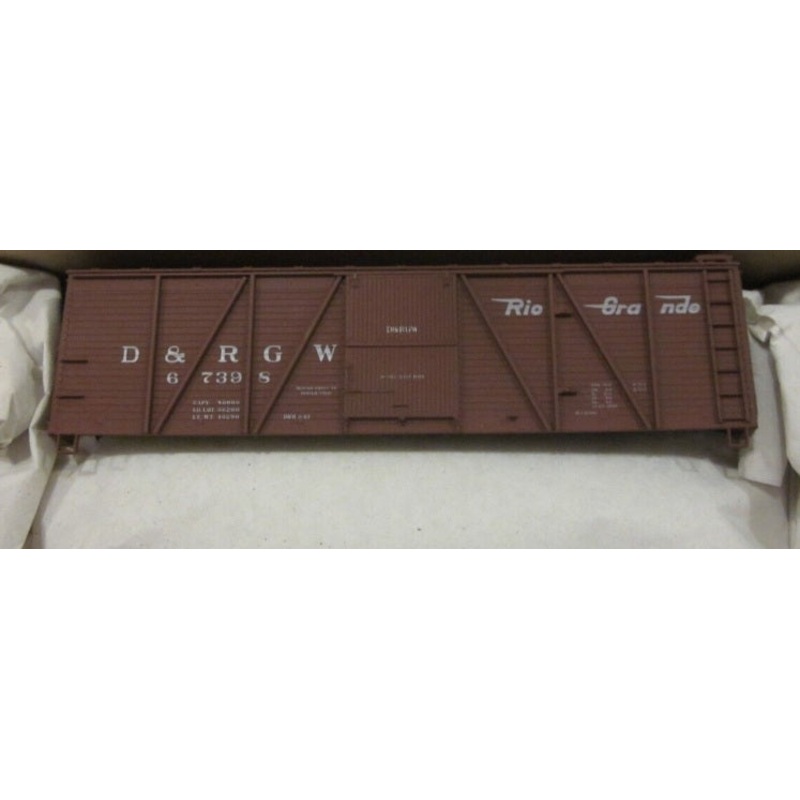 Accurail 7008.1 HO Denver & Rio Grande Western Wood Outside Braced Boxcar Kit
