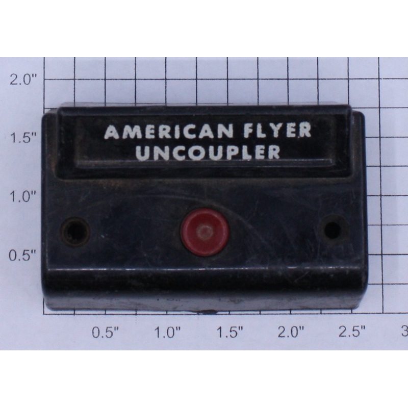 American Flyer XA10961 S Scale Black Uncoupler Control Button