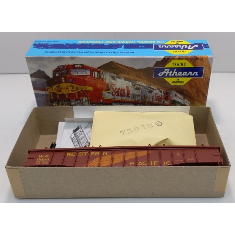 Athearn 01670 HO Scale Western Pacific 50′ Covered Godola Kit