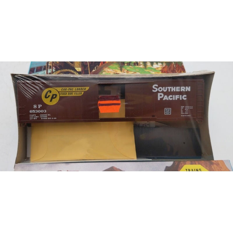 Athearn 1978 HO Bev Bel Corp Southern Pacific 50 Single Door Boxcar #653003 Kit