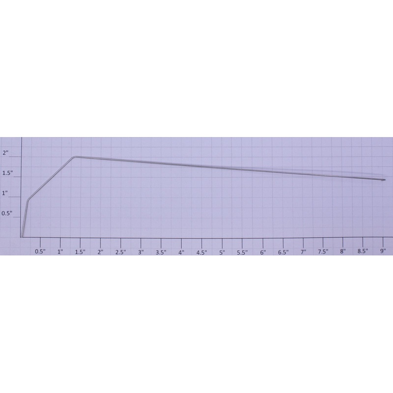 Lionel 18022-109 Left Hand Stainless Steel Handrail