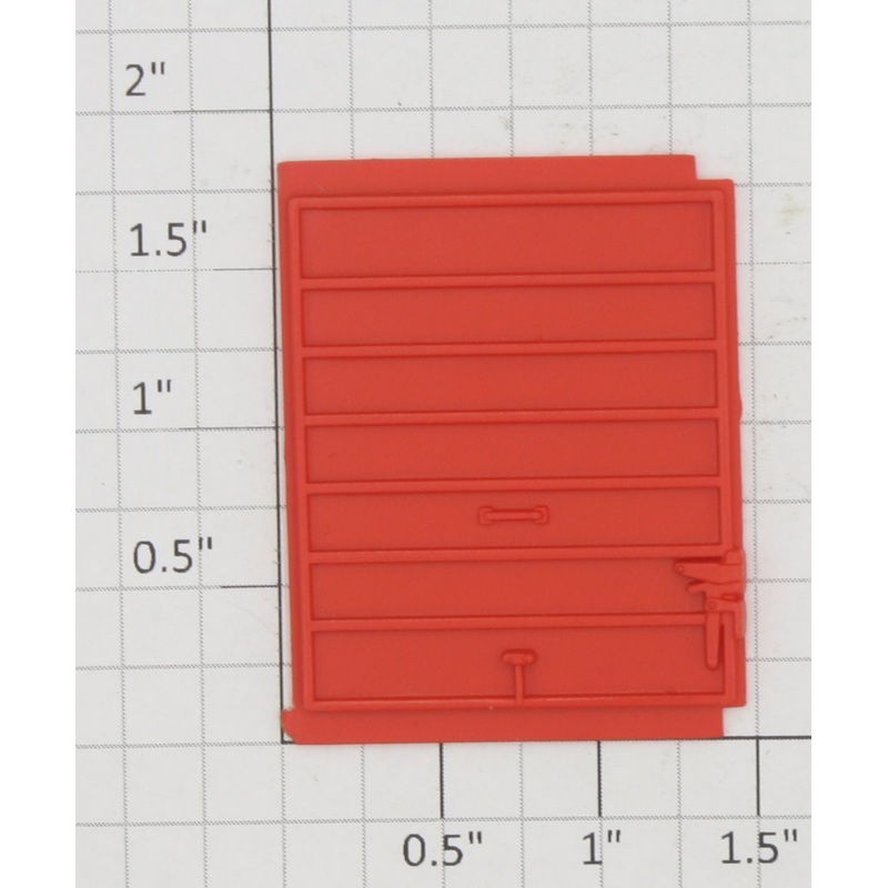 Lionel 19205-12 Left Hand Orange Boxcar Door