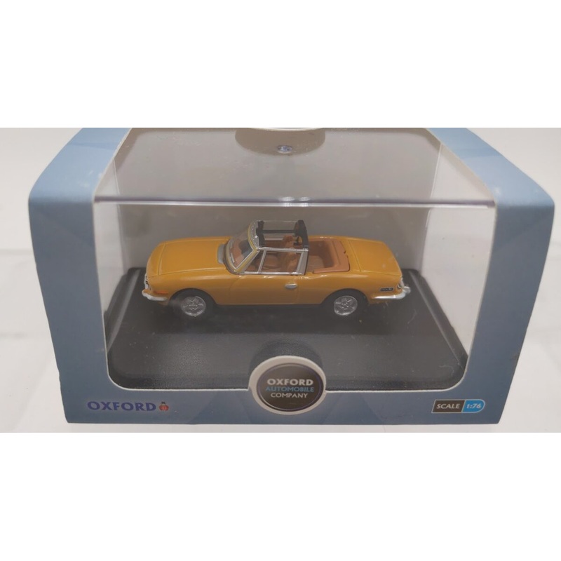 Oxford Diecast 76TS001 1:76 Scale Triumph Stag Saffron Die Cast Model