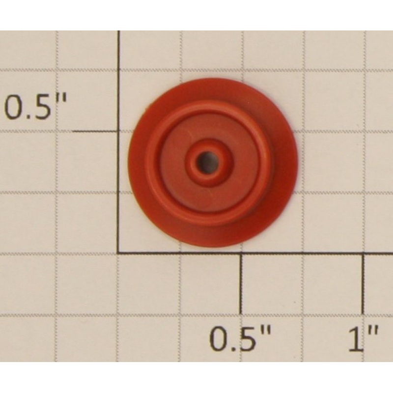 American Flyer PA9990F Franklin / Washington Red Plastic Front Wheel