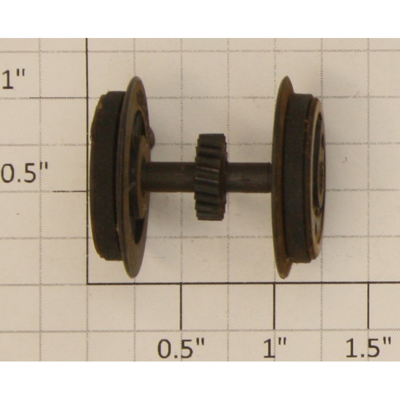 American Flyer XA15A220 Pull-Mor Plastic Wheel Axle and Gear Assembly