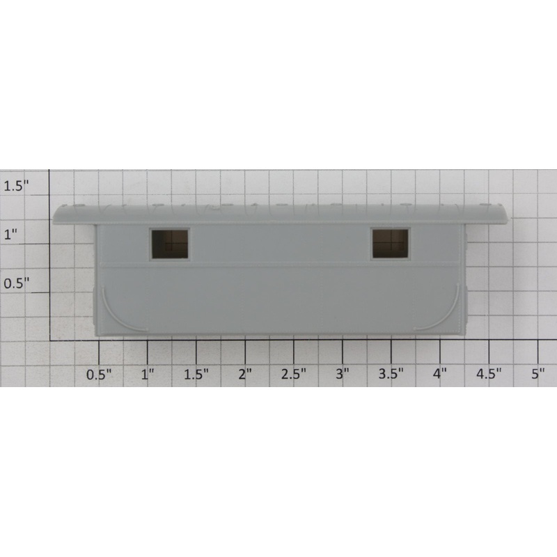 Athearn 74299 HO NE Caboose Body with Two Windows