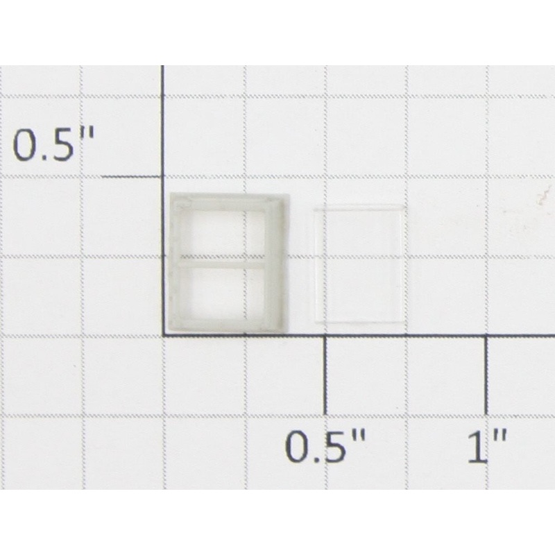 Athearn 95350 HO Unpainted Angled Cab Window