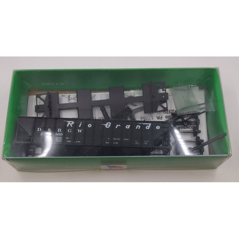 Bowser 56891 70 Ton 12 Panel 3-Bay Hopper Kit D&RGW
