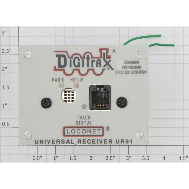 Digitrax UR91 Loconet IR Universal Receiver with RX Module