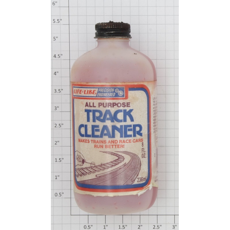 Life Like 1401 8oz. Plastic Bottle Track Cleaner w/ Metal Cap & Applicator