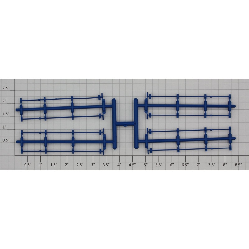 Lionel 81712-25 86′ Blue Painted Boxcar Door Locking Bar