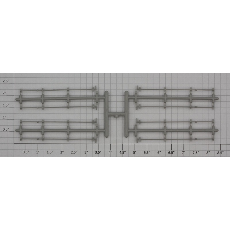 Lionel 81712-25 86′ Gray Unpainted Boxcar Door Locking Bar