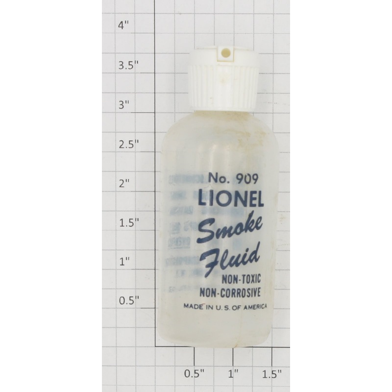 Lionel 909 2oz Smoke Fluid Empty Plastic Squeeze Bottle