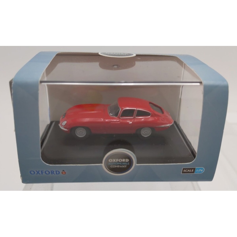Oxford Diecast 76ETYP002 1:76 Scale Carmen Red Jaguar E-Type Series I Diecast