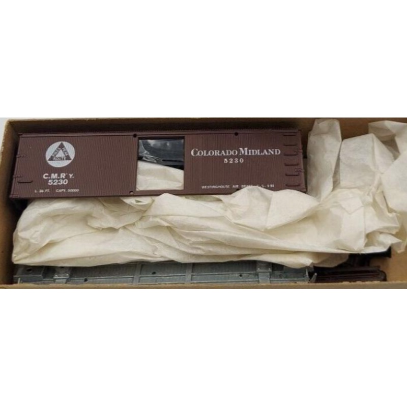 Roundhouse 3063 HO Colorado Midland Old Timer Boxcar #5230 Kit