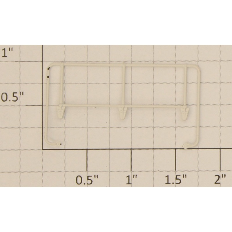 S-Helper 653-12-01-WH Switcher White End Railing