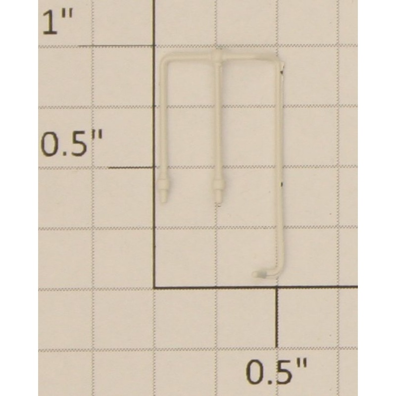 S-Helper 653-12-03-WH SW-9 Front Left White Railing