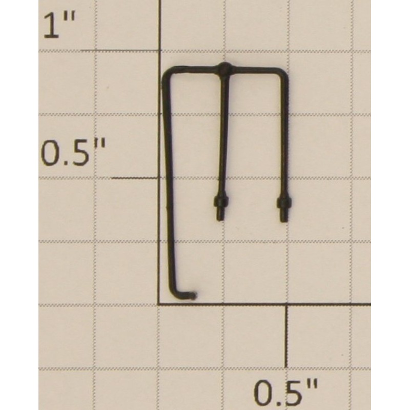 S-Helper 653-12-04-BK SW-9 Black Front Right Railing