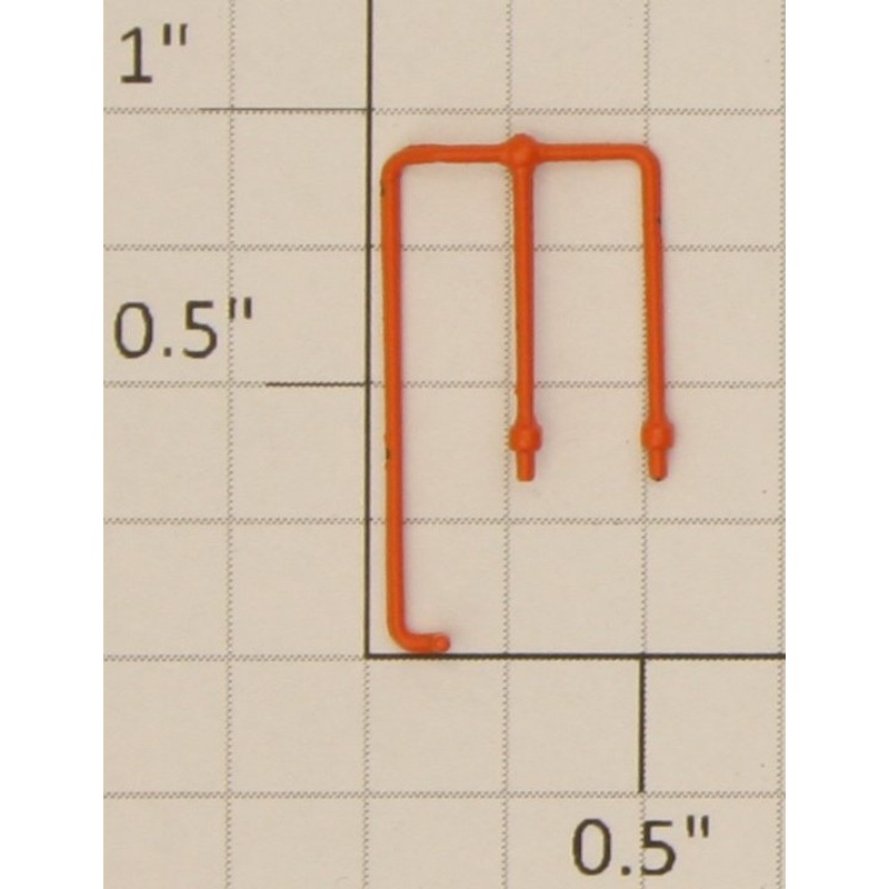 S-Helper 653-12-04-OR SW-9 Front Right Orange Railing