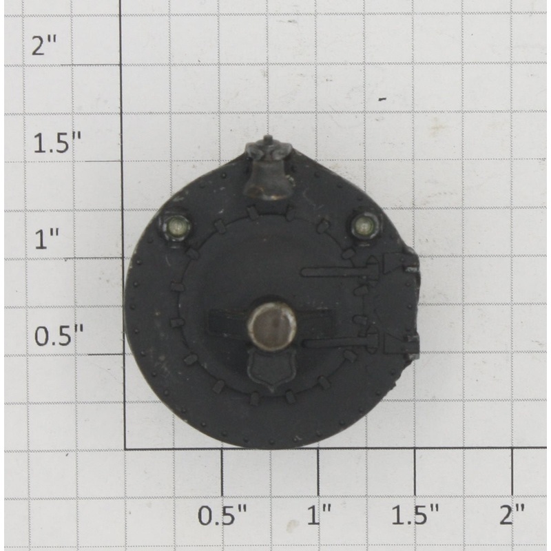 American Flyer PA8960 Die-Cast Black Boiler Front with Lens, Bell and Clips