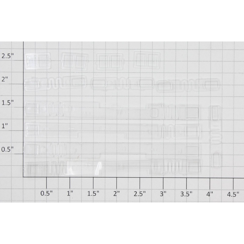 Athearn 53609 HO Wide Vision Cab Window Set (Pack of 12)