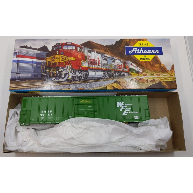 Athearn 5473 HO 57′ Reefer Box Car, Western Fruit Express BNFE