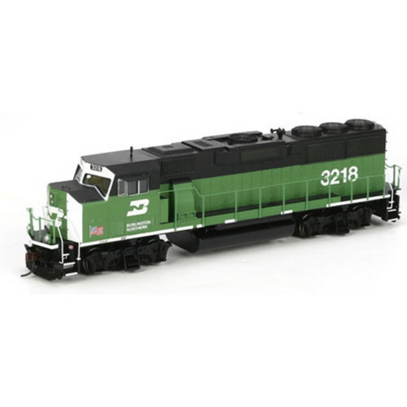 Athearn 88814 HO Burlington Northern Ready to Run GP60M Diesel Locomotive #3218 MT/Box