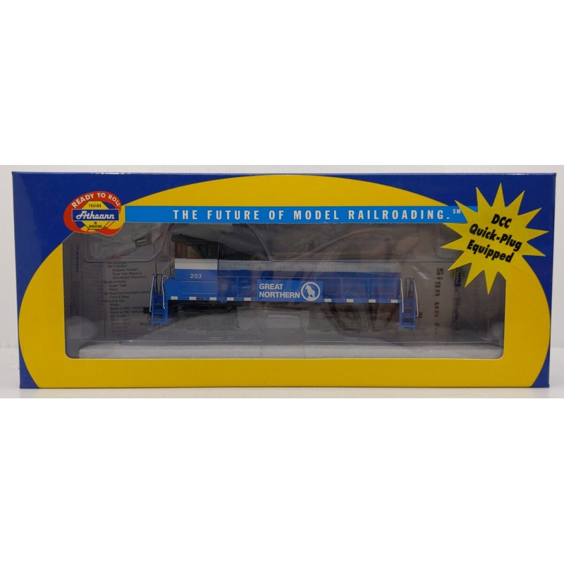 Athearn 95831 HO Scale Great Northern SW1500 Diesel Locomotive #203 MT/Box