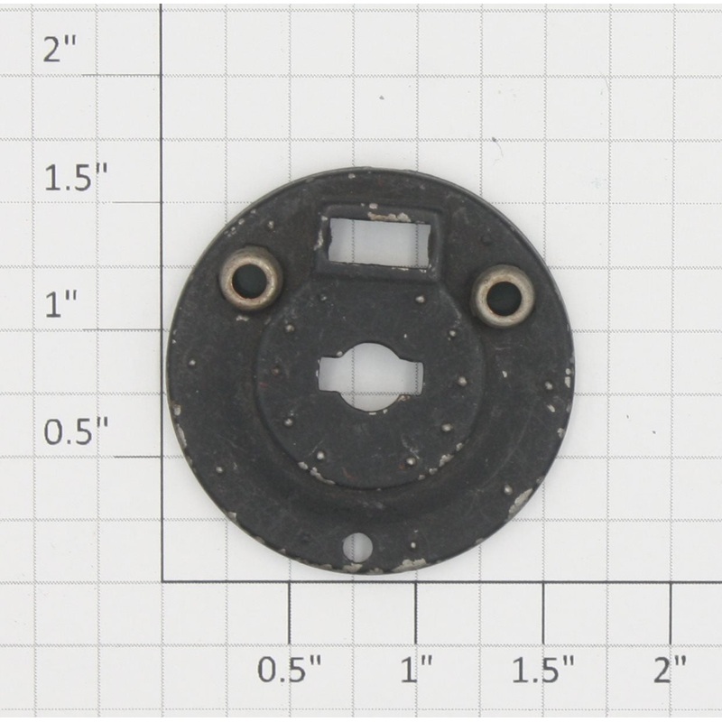 Lionel 259E-72 Black Boiler Front Frame with Lens Bezels