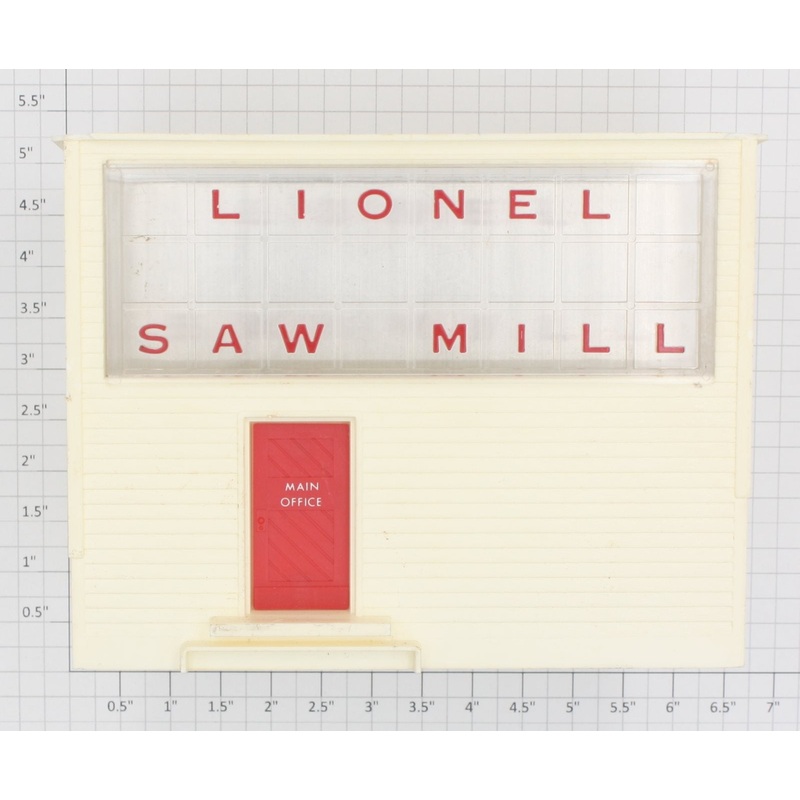 Lionel 464-65 Main Saw Mill Building with Window and Front Door
